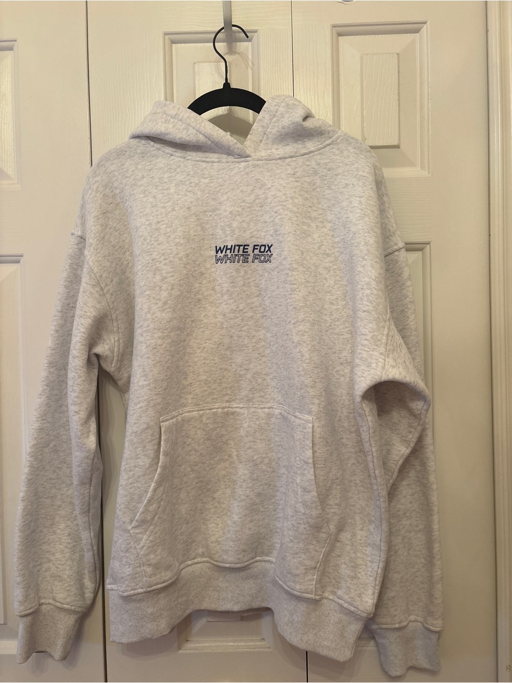 White Fox Boutique Light Grey Hoodie